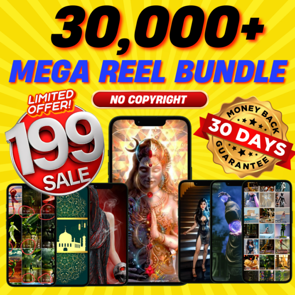 🚀 30,000+ Ready-Made Reels Bundle – Instant Content for Any Niche! 🌟